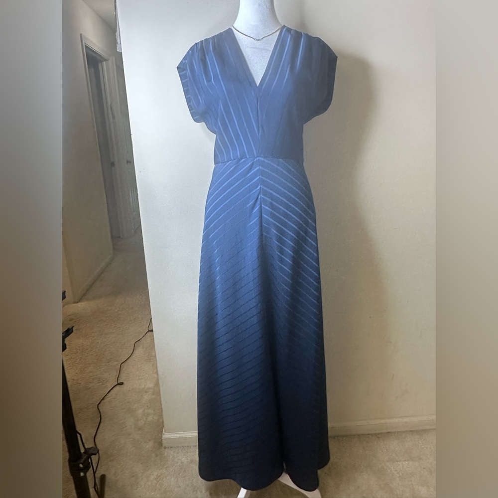 Club Monaco satin material maxi dress